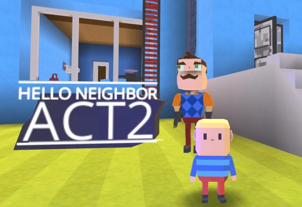 Привет Сосед АКТ 2 мультиплеер играть онлайн